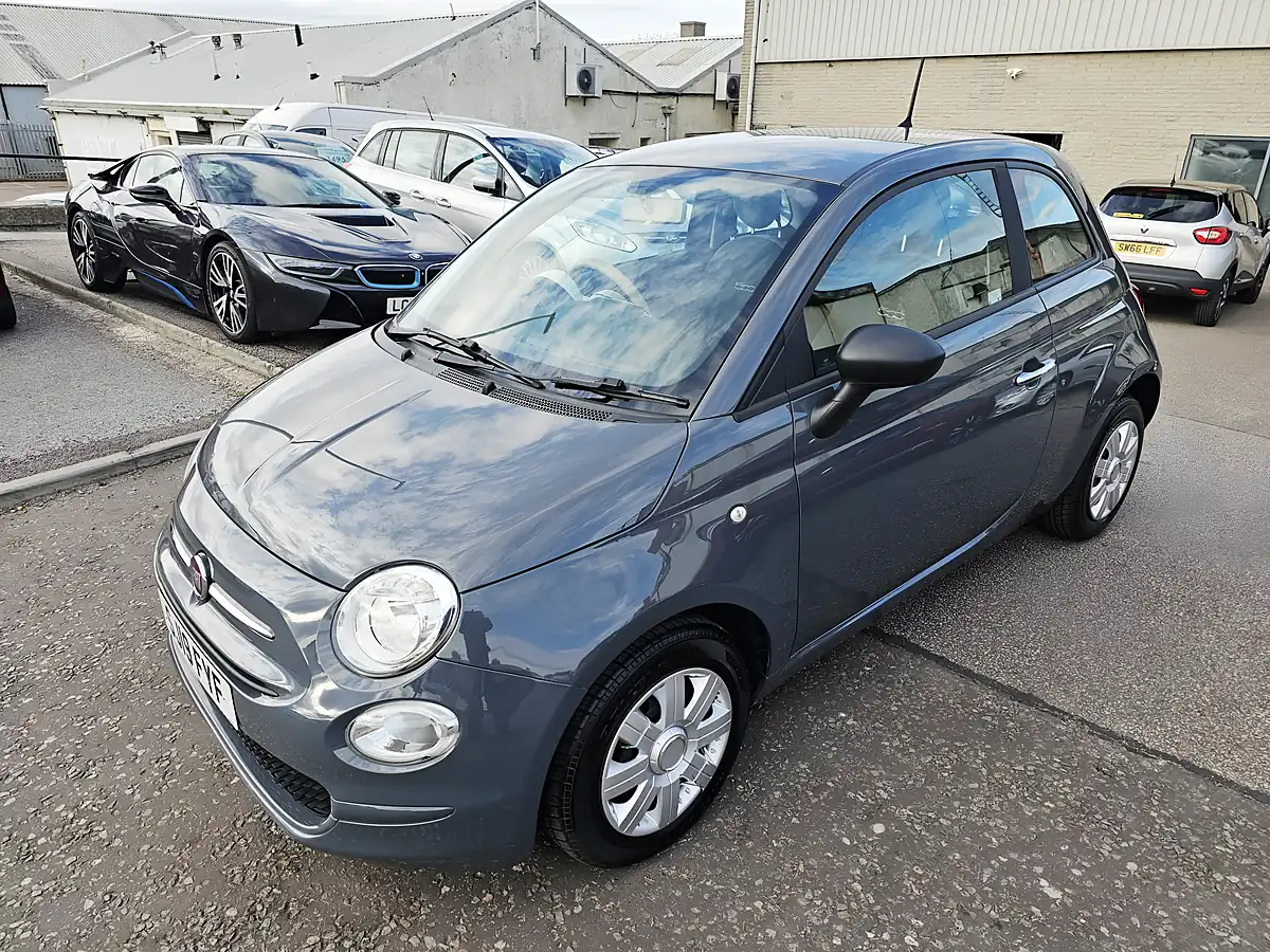 Used 2019 Fiat 500 Pop Grey - Interior and Exterior details 6