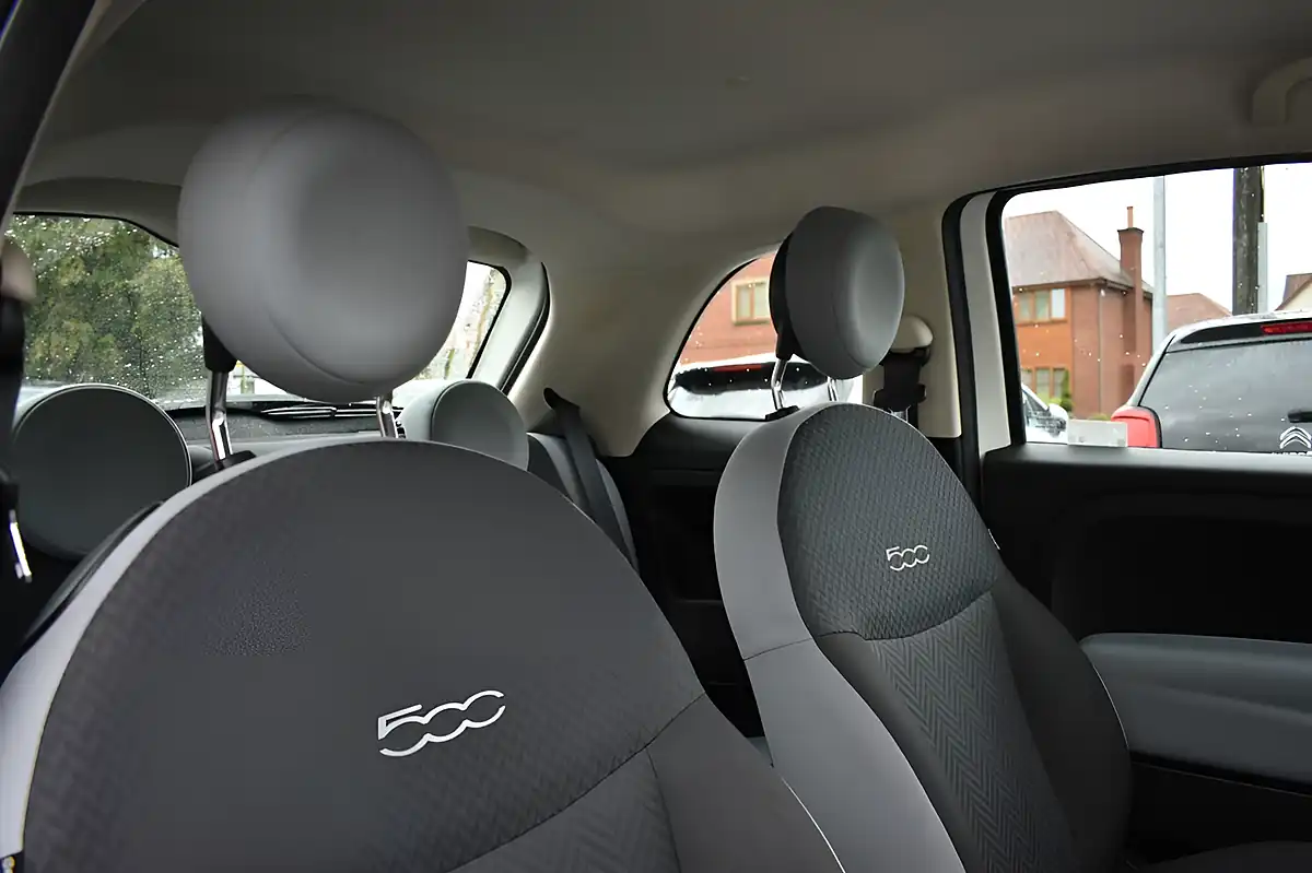 Used 2019 Fiat 500 Pop White - Interior and Exterior details 11