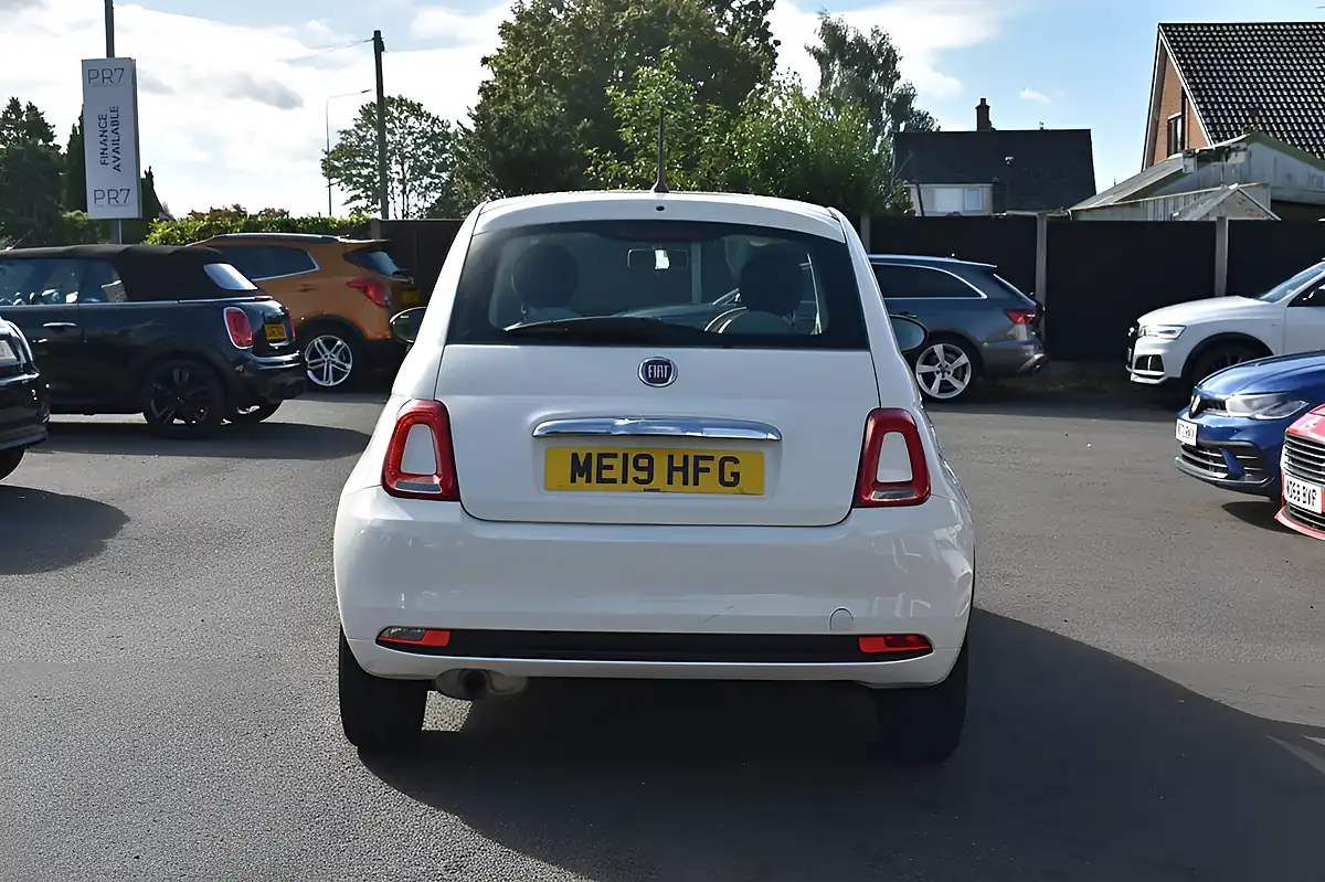 Used 2019 Fiat 500 Pop White - Interior and Exterior details 5