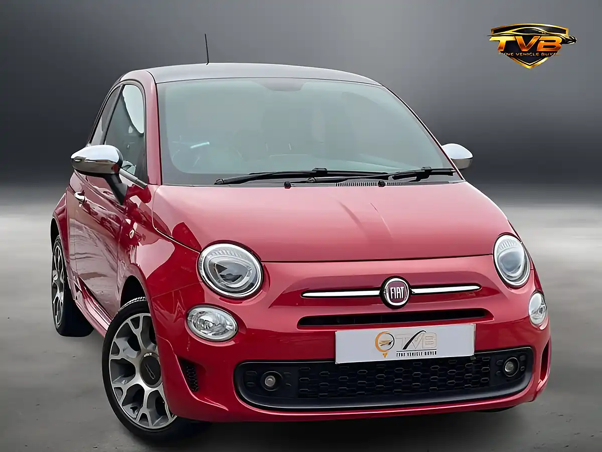 Used 2019 Fiat 500 Rockstar Pasodoble Red - Front View
