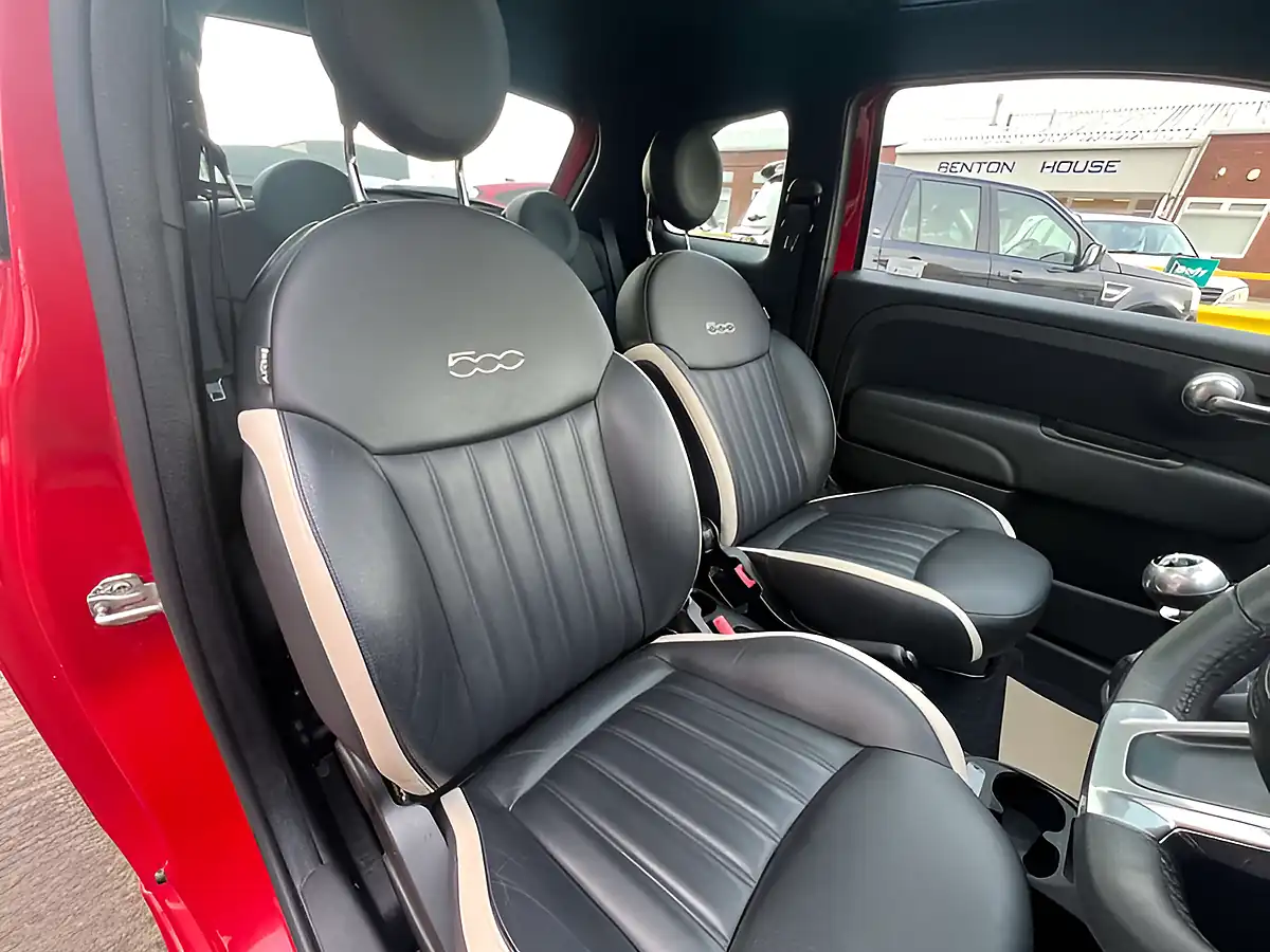 Used 2019 Fiat 500 Rockstar Pasodoble Red - Interior and Exterior details 13