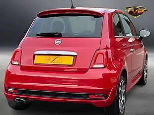 Used 2019 Fiat 500 Rockstar Pasodoble Red - Interior and Exterior details 3