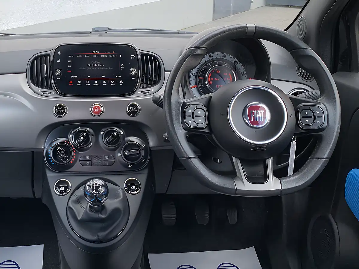 Used 2019 Fiat 500 S Black - Interior and Exterior details 2