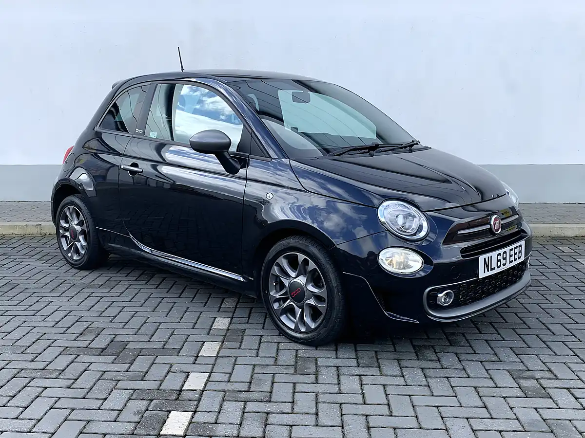 Used 2019 Fiat 500 S Black - Interior and Exterior details 3