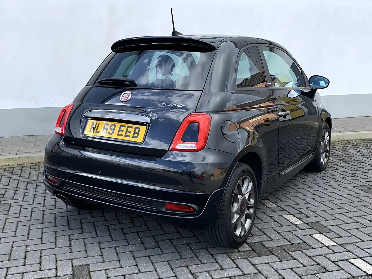 Used 2019 Fiat 500 S Black - Interior and Exterior details 9