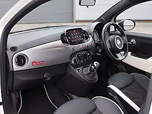 Used 2019 Fiat 500 S Bossa Nova White - Interior and Exterior details 5