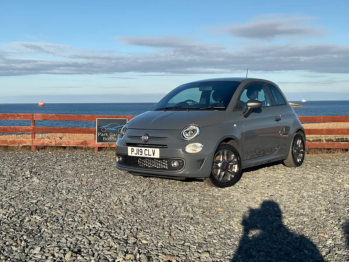 Used 2019 Fiat 500 S Grey - Front View