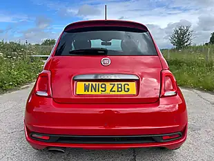 Used 2019 Fiat 500 S Red - Interior and Exterior details 10