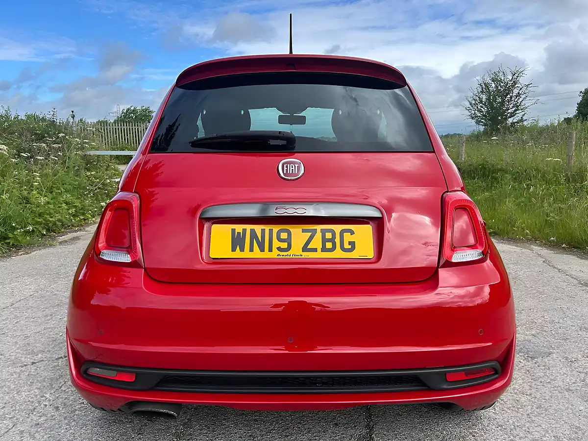 Used 2019 Fiat 500 S Red - Interior and Exterior details 10