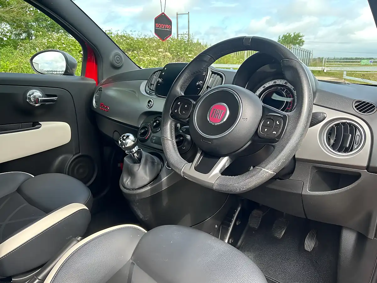 Used 2019 Fiat 500 S Red - Interior and Exterior details 14