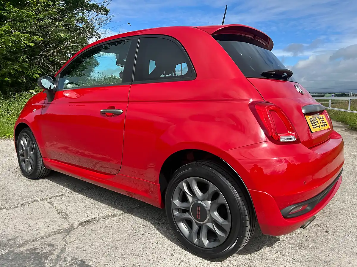 Used 2019 Fiat 500 S Red - Interior and Exterior details 6