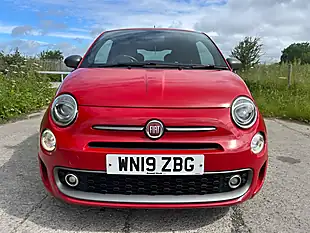 Used 2019 Fiat 500 S Red - Interior and Exterior details 7
