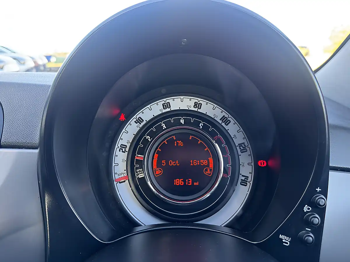 Used 2019 Fiat 500 S Red - Interior and Exterior details 13