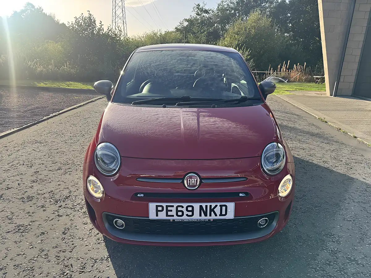 Used 2019 Fiat 500 S Red - Interior and Exterior details 2