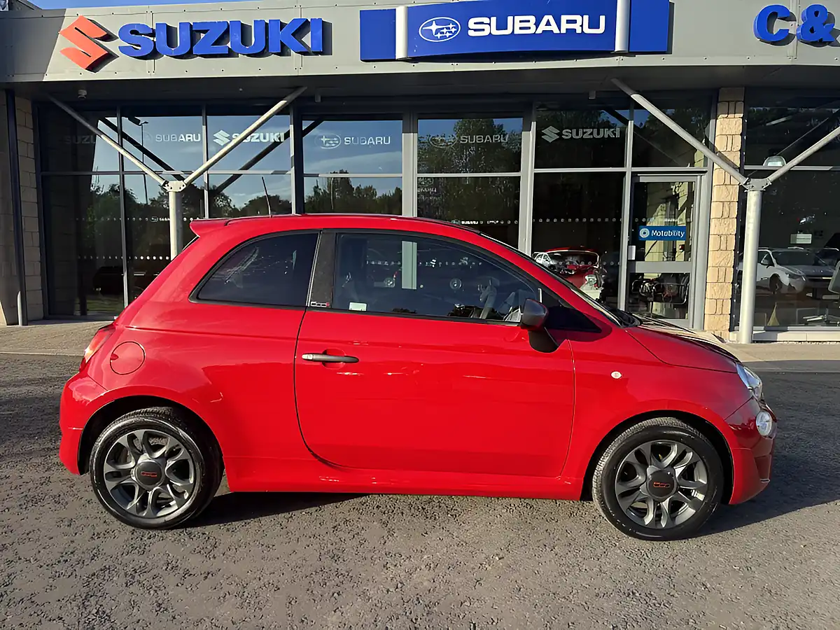Used 2019 Fiat 500 S Red - Interior and Exterior details 8
