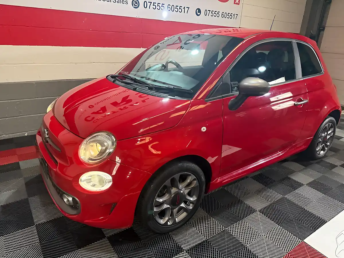 Used 2019 Fiat 500 S Red - Interior and Exterior details 12