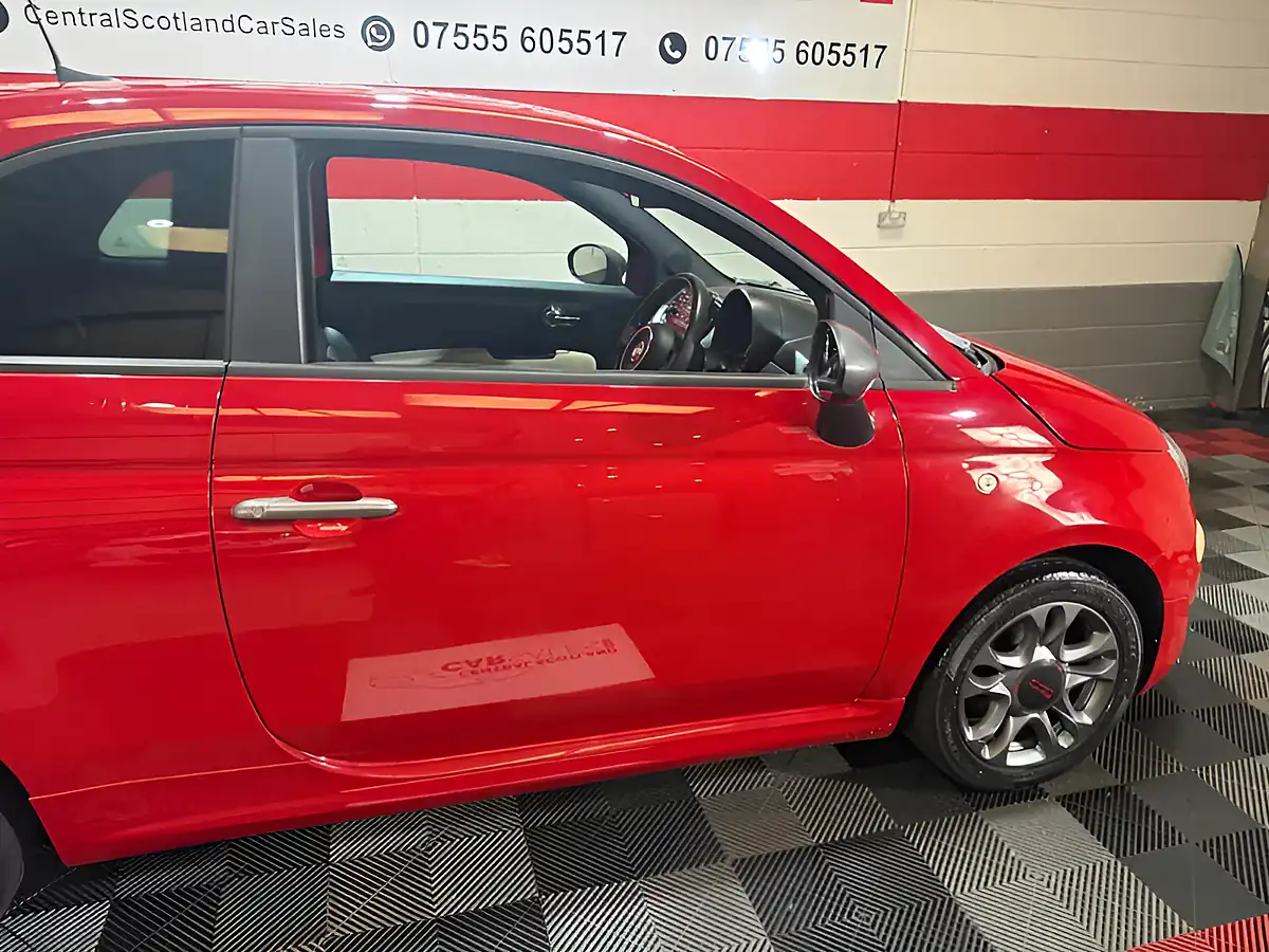 Used 2019 Fiat 500 S Red - Interior and Exterior details 13