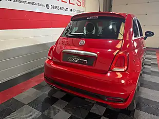 Used 2019 Fiat 500 S Red - Interior and Exterior details 2
