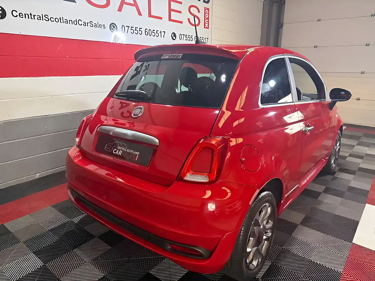 Used 2019 Fiat 500 S Red - Interior and Exterior details 7