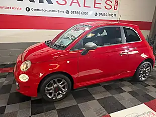 Used 2019 Fiat 500 S Red - Interior and Exterior details 9