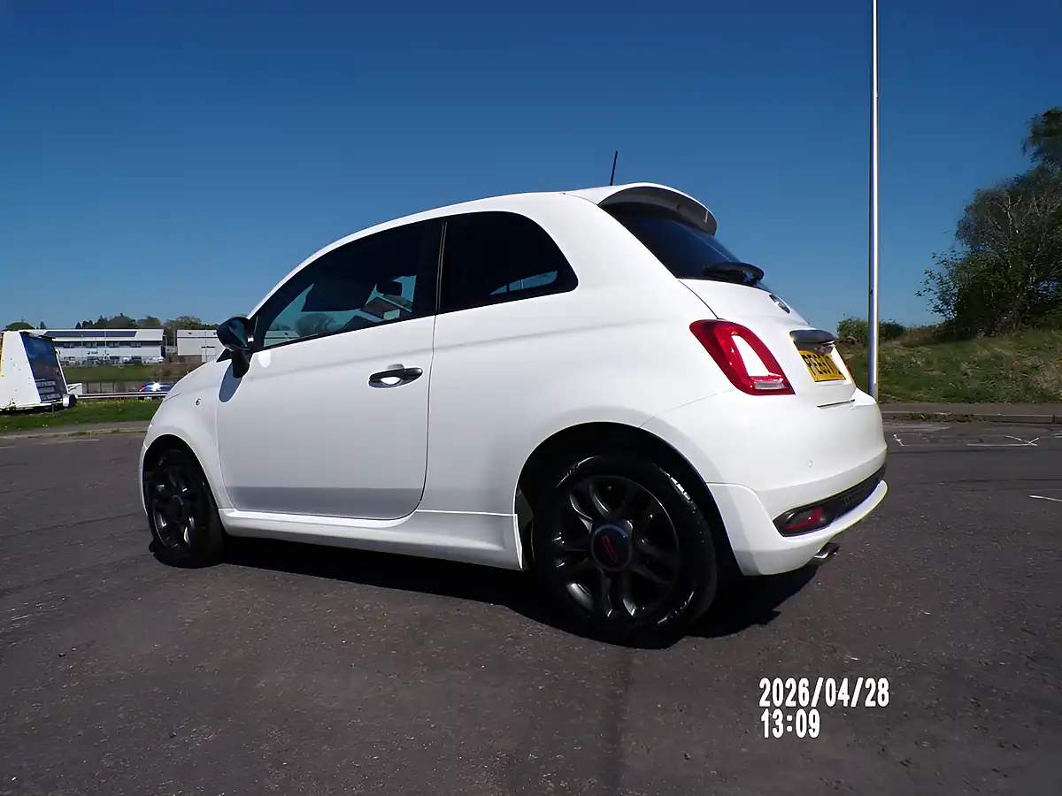 Used 2019 Fiat 500 S White - Interior and Exterior details 10