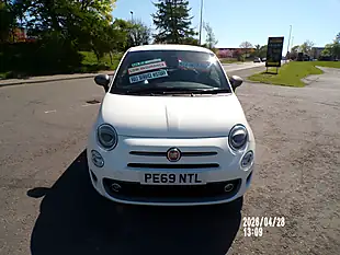 Used 2019 Fiat 500 S White - Interior and Exterior details 14