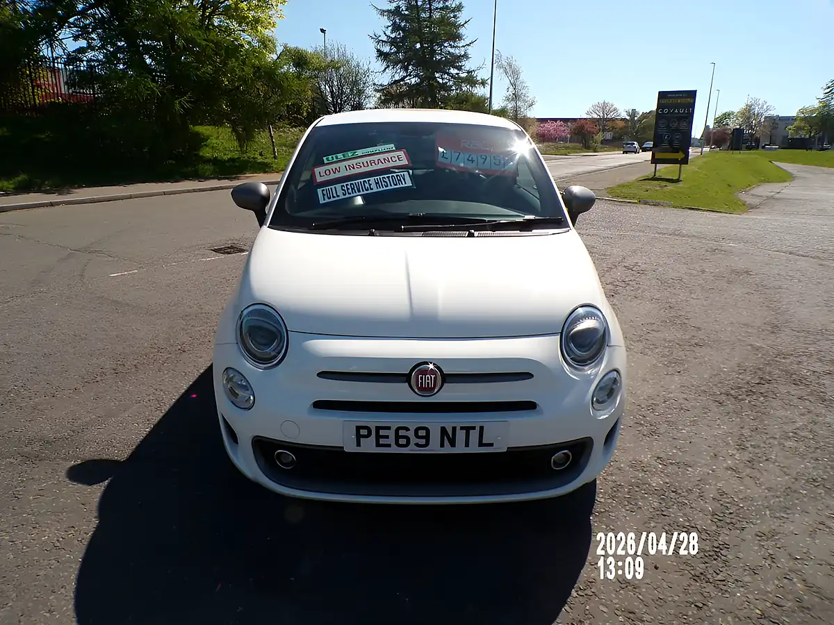 Used 2019 Fiat 500 S White - Interior and Exterior details 14