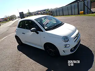 Used 2019 Fiat 500 S White - Interior and Exterior details 15