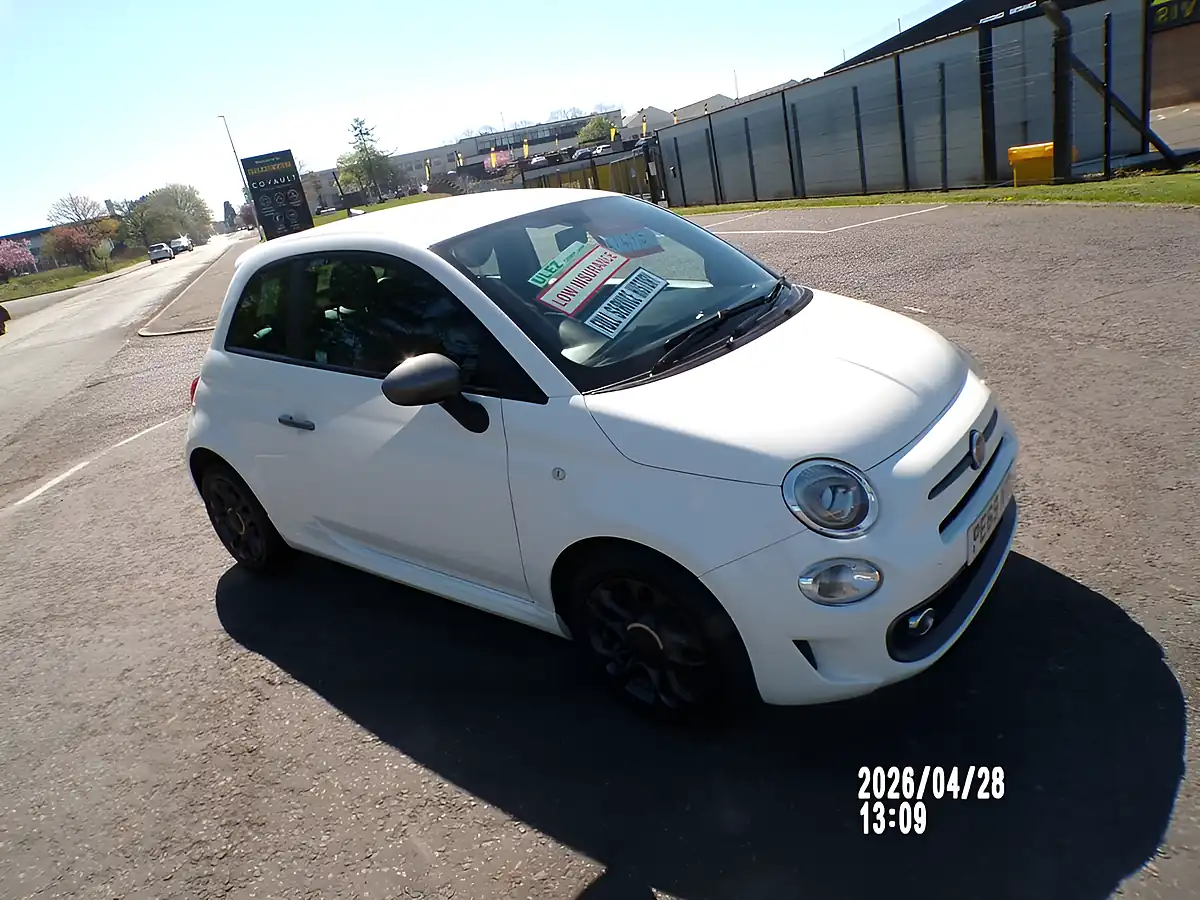 Used 2019 Fiat 500 S White - Interior and Exterior details 15