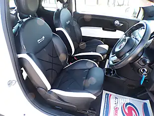 Used 2019 Fiat 500 S White - Interior and Exterior details 4