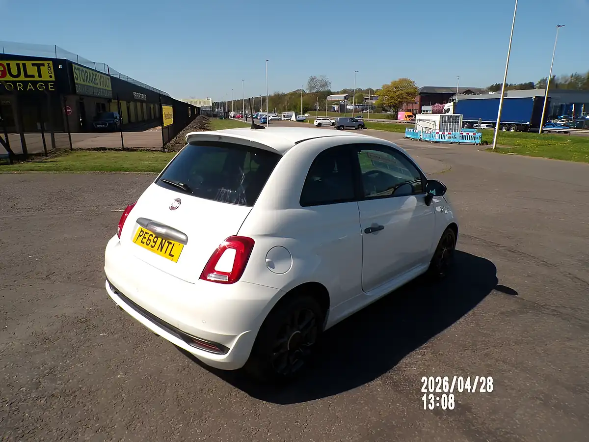 Used 2019 Fiat 500 S White - Interior and Exterior details 6
