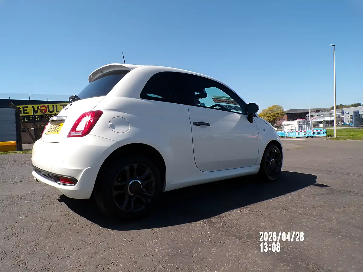 Used 2019 Fiat 500 S White - Interior and Exterior details 7