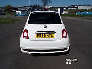 Used 2019 Fiat 500 S White - Interior and Exterior details 8
