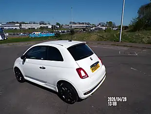 Used 2019 Fiat 500 S White - Interior and Exterior details 9