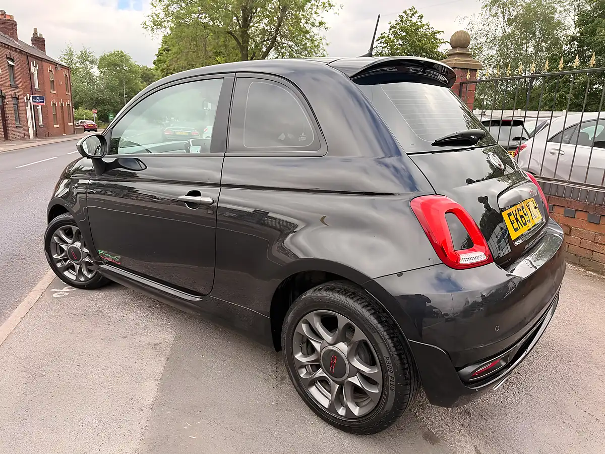 Used 2019 Fiat 500 Sport Black - Interior and Exterior details 6