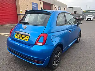 Used 2019 Fiat 500 Sport Electronica Blue - Interior and Exterior details 10