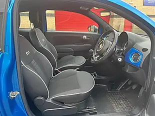 Used 2019 Fiat 500 Sport Electronica Blue - Interior and Exterior details 14