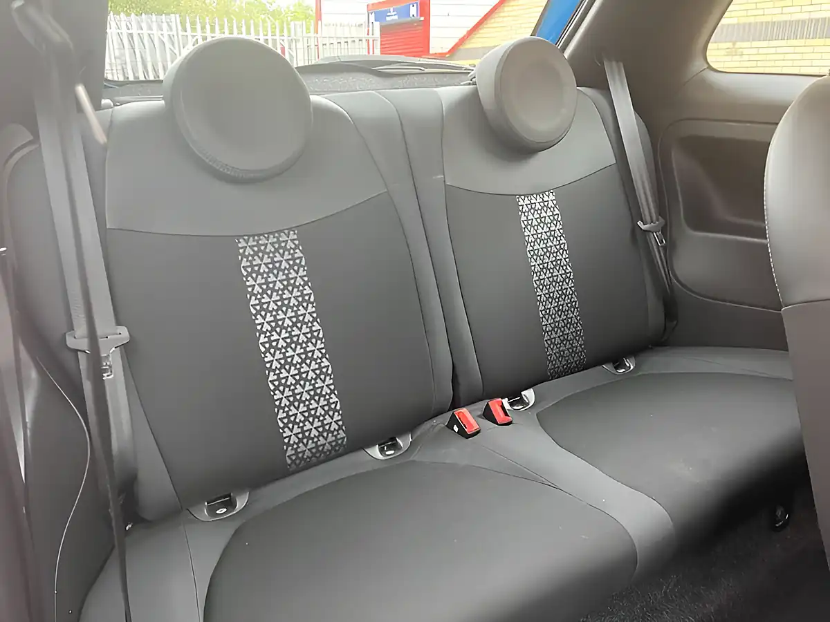 Used 2019 Fiat 500 Sport Electronica Blue - Interior and Exterior details 16