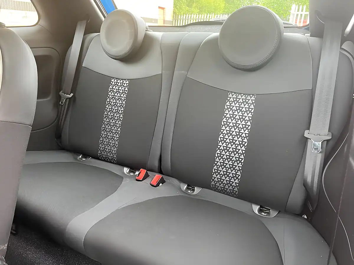 Used 2019 Fiat 500 Sport Electronica Blue - Interior and Exterior details 17