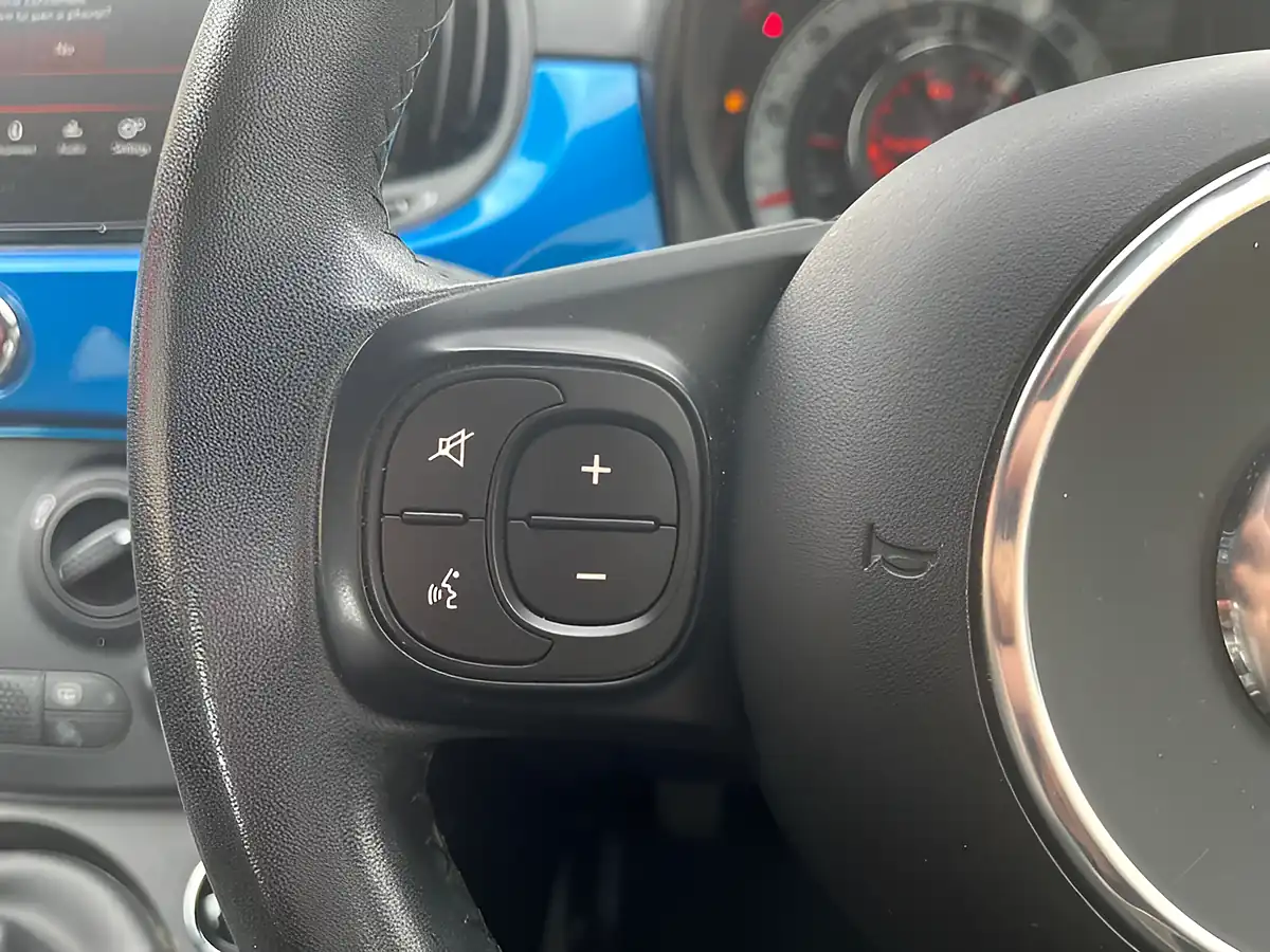 Used 2019 Fiat 500 Sport Electronica Blue - Interior and Exterior details 18