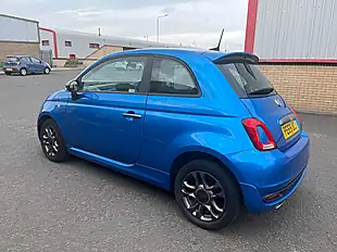 Used 2019 Fiat 500 Sport Electronica Blue - Interior and Exterior details 4