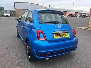 Used 2019 Fiat 500 Sport Electronica Blue - Interior and Exterior details 6
