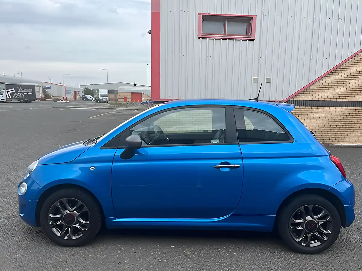 Used 2019 Fiat 500 Sport Electronica Blue - Interior and Exterior details 7