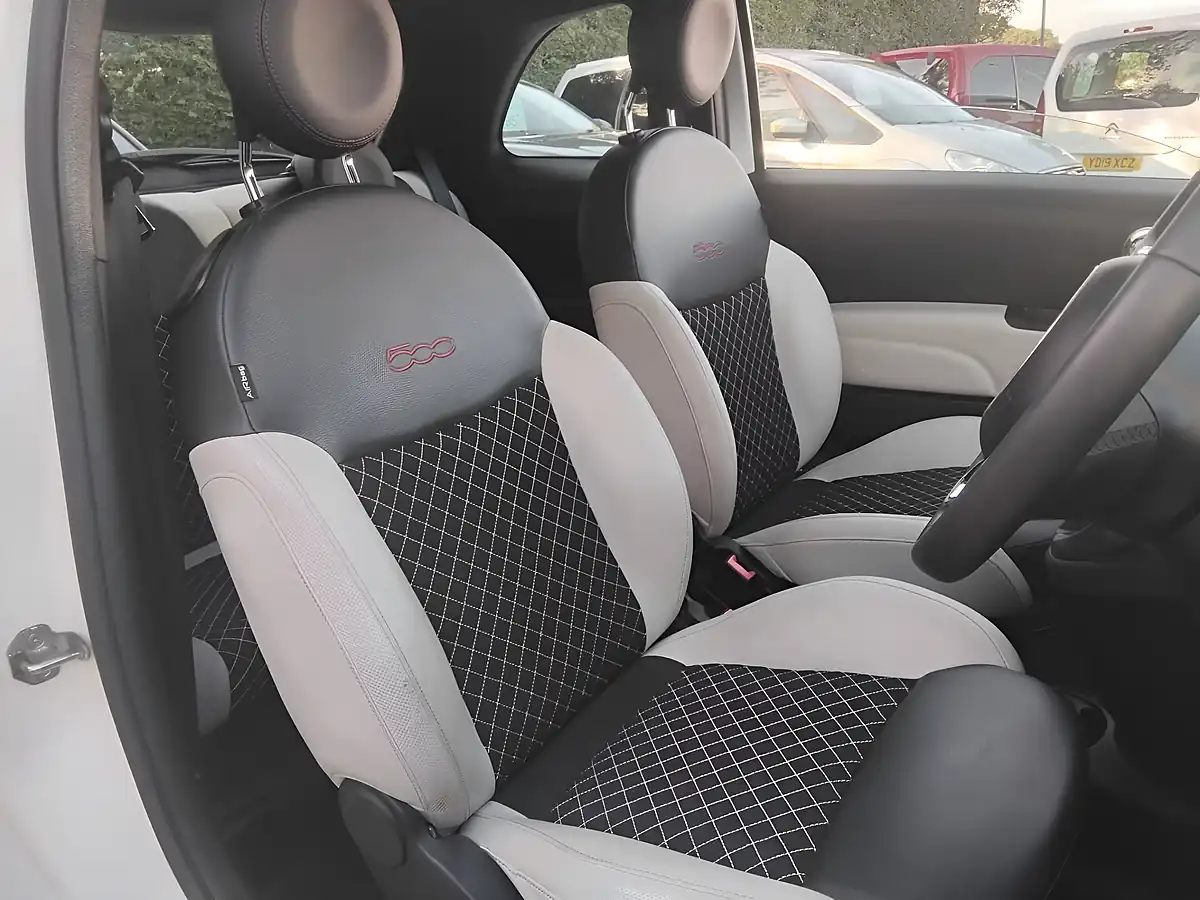 Used 2019 Fiat 500 Star White - Interior and Exterior details 11