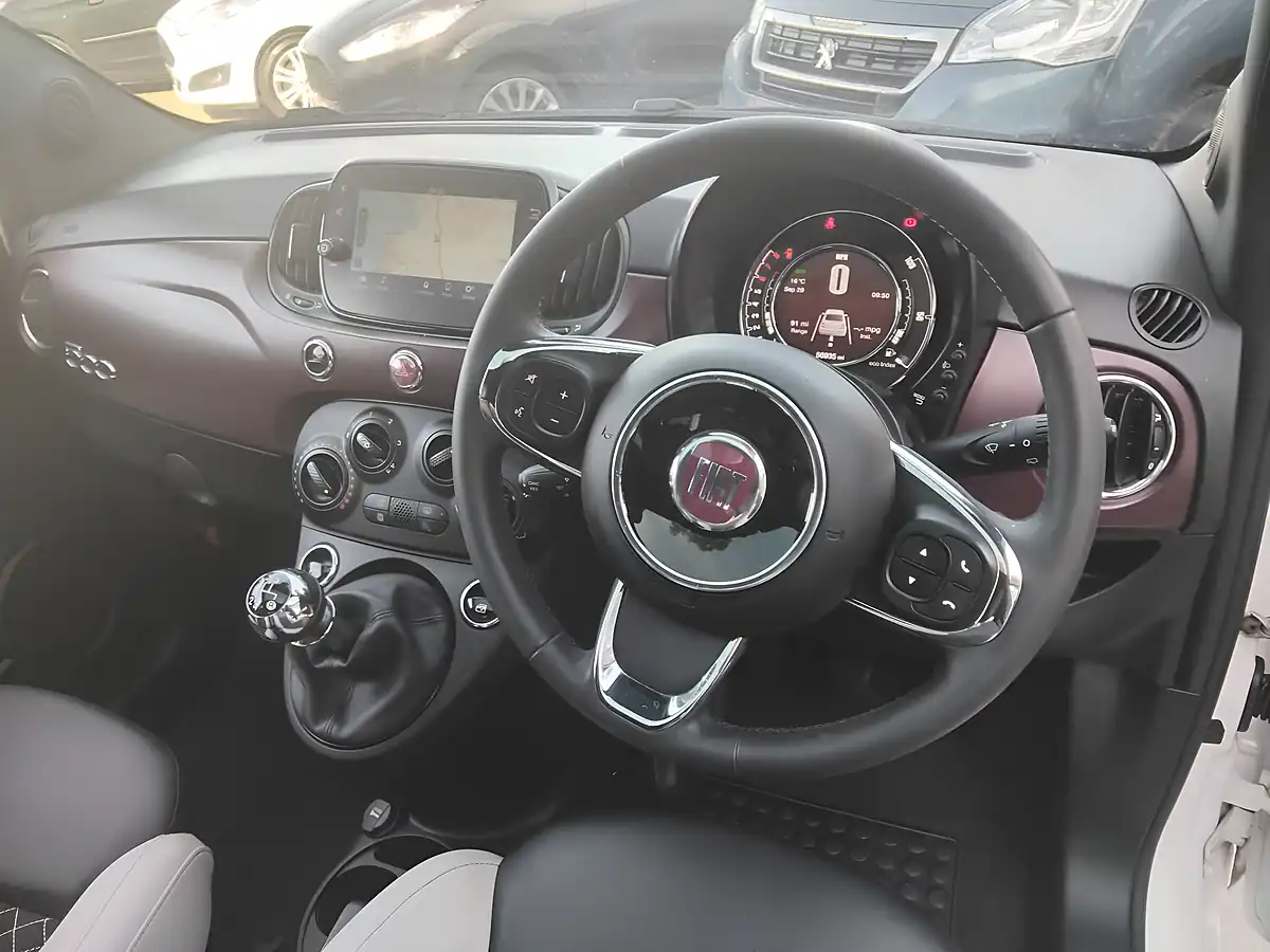Used 2019 Fiat 500 Star White - Interior and Exterior details 13