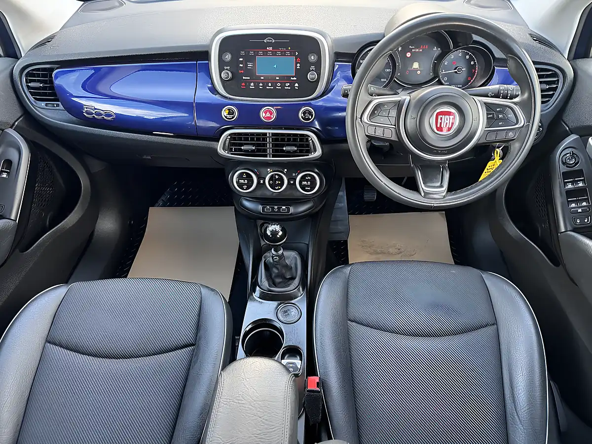 Used 2019 Fiat 500X Cross Plus Blue - Interior and Exterior details 13