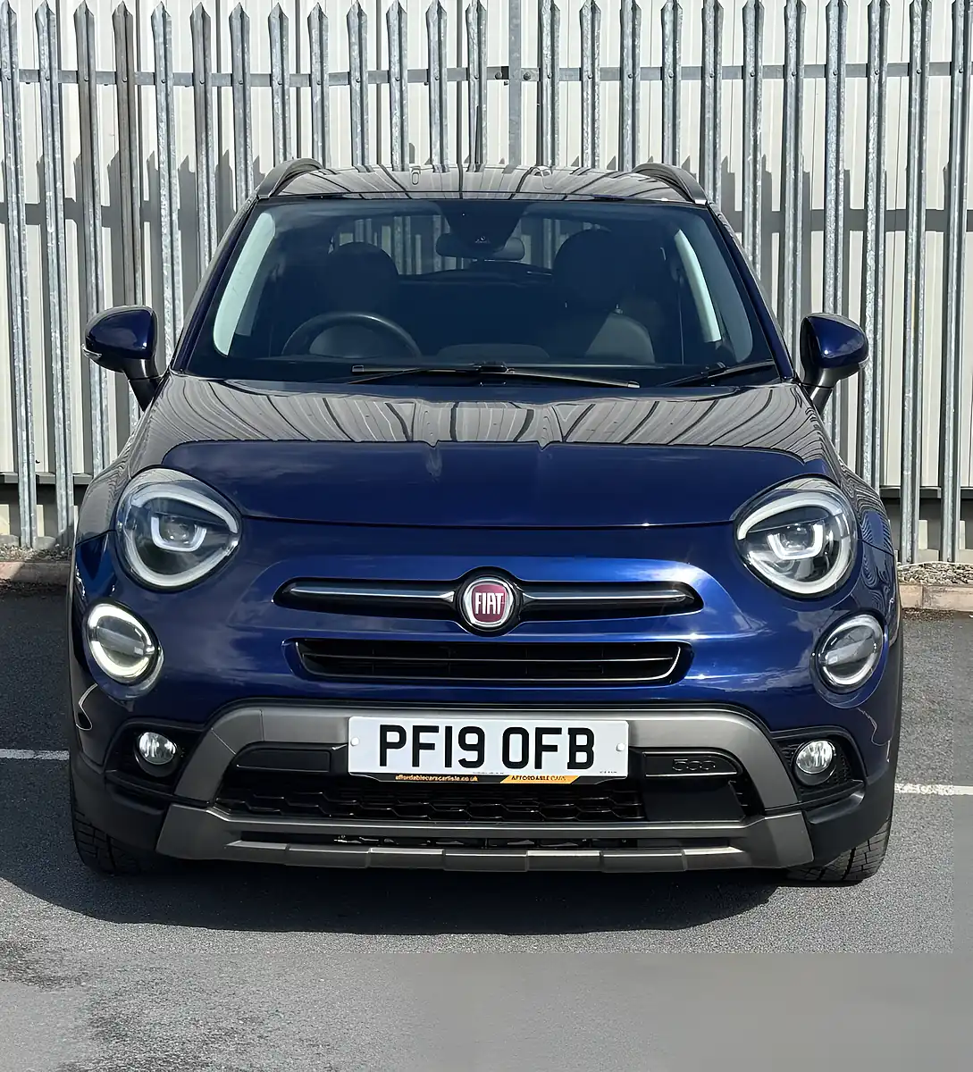 Used 2019 Fiat 500X Cross Plus Blue - Interior and Exterior details 3