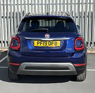 Used 2019 Fiat 500X Cross Plus Blue - Interior and Exterior details 6