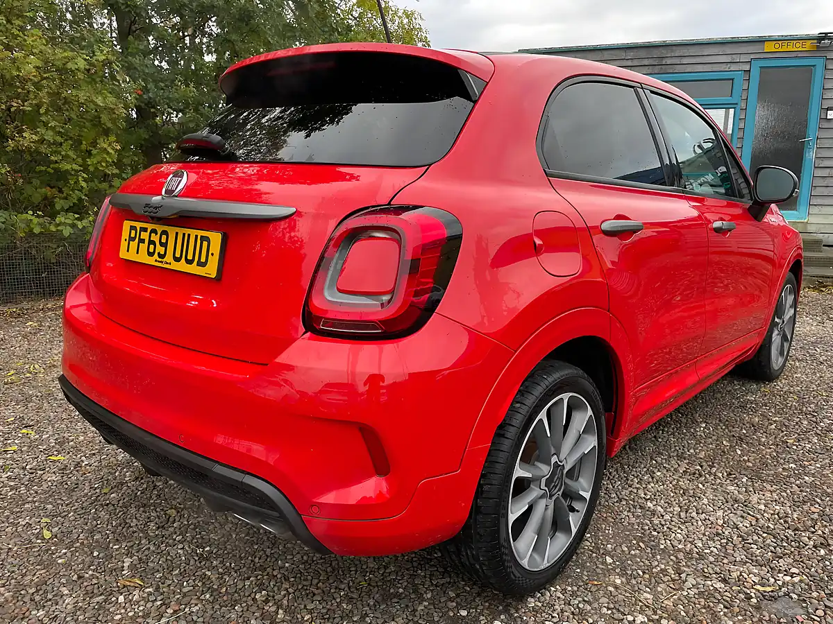Used 2019 Fiat 500X Sport Red - Interior and Exterior details 3