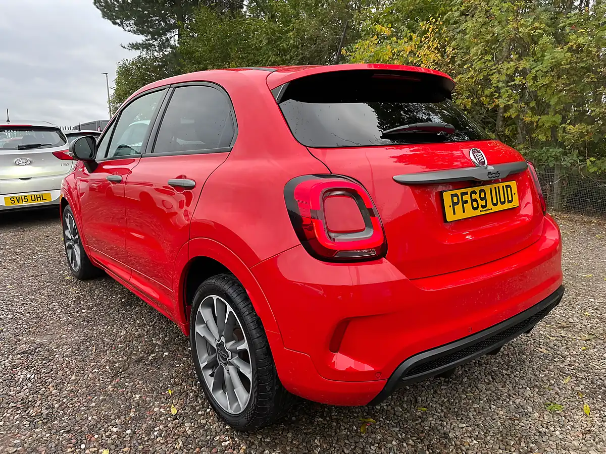 Used 2019 Fiat 500X Sport Red - Interior and Exterior details 4